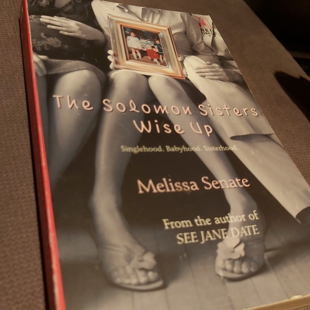 🤯2/$15 The Solomon Sisters Wise Up by Melissa Senate - paperback book